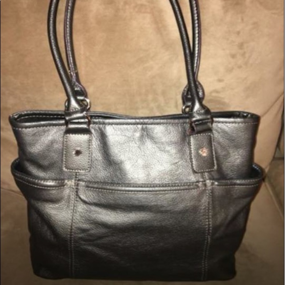 Tignanello Metallic Shoulder Bag